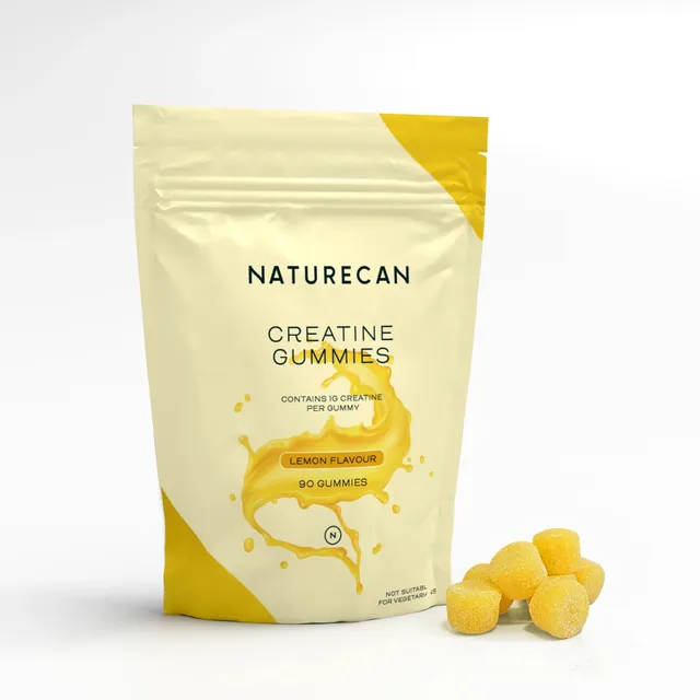 Naturecan Protein Creatina Caramelle Gommose 90 Gummies Limone