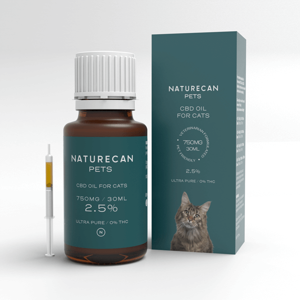 Naturecan CBD Pets olio CBD gatti 10 ml THC zero