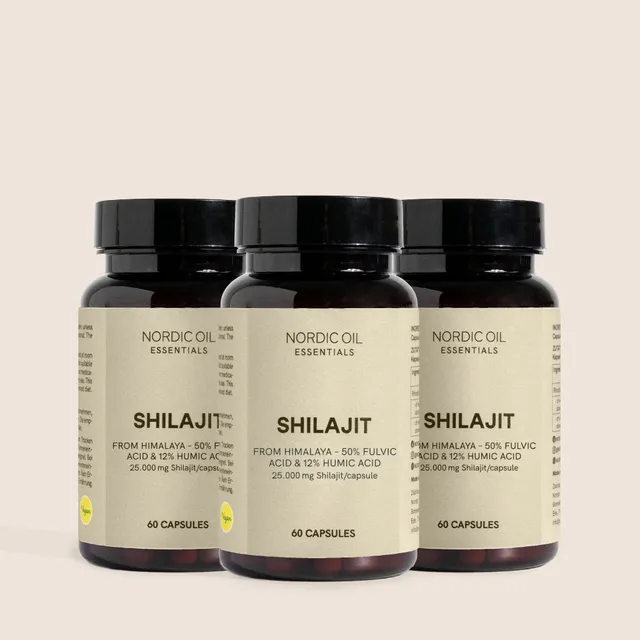 Nordic Oil Shilajit Capsule 3 Flaconi 500 mg