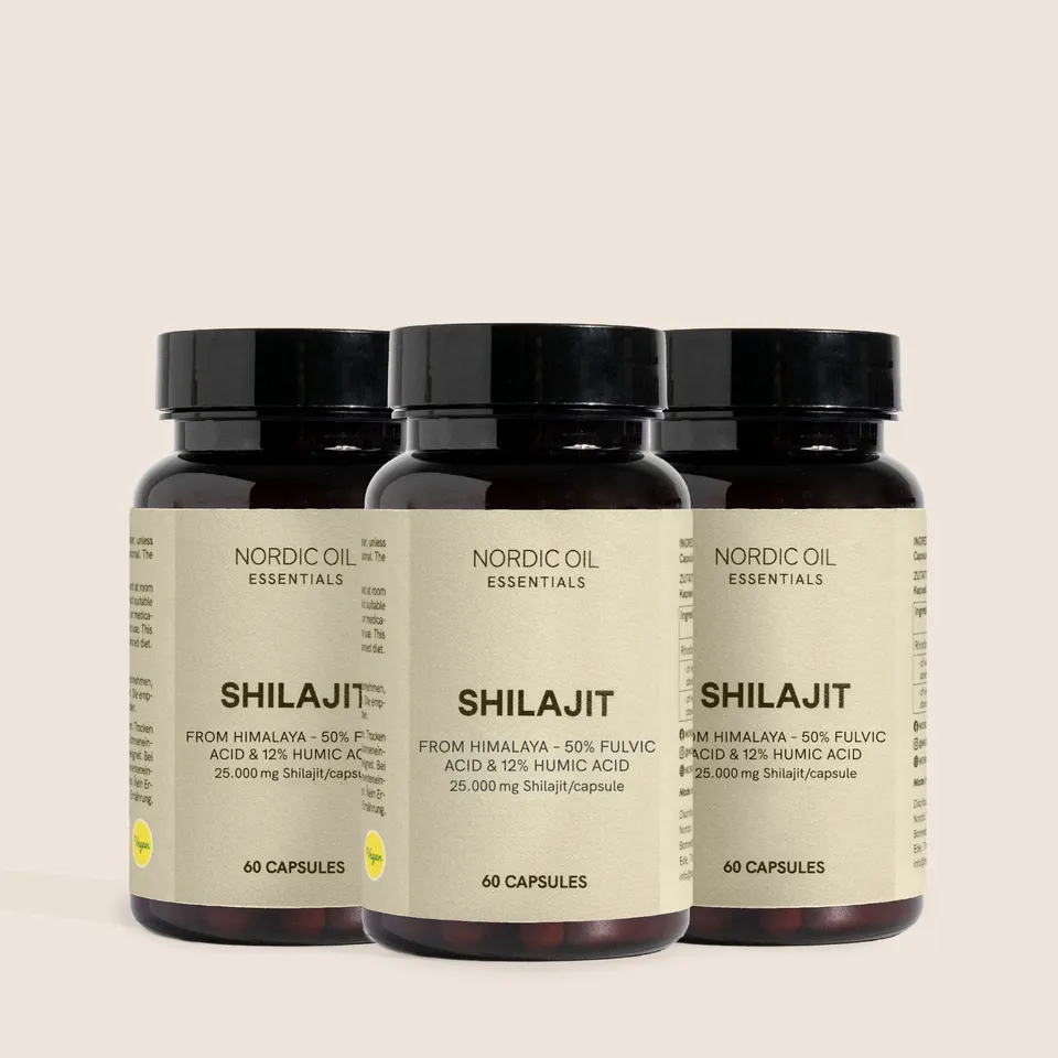 Nordic Oil Shilajit Capsule 3 Flaconi 500 mg