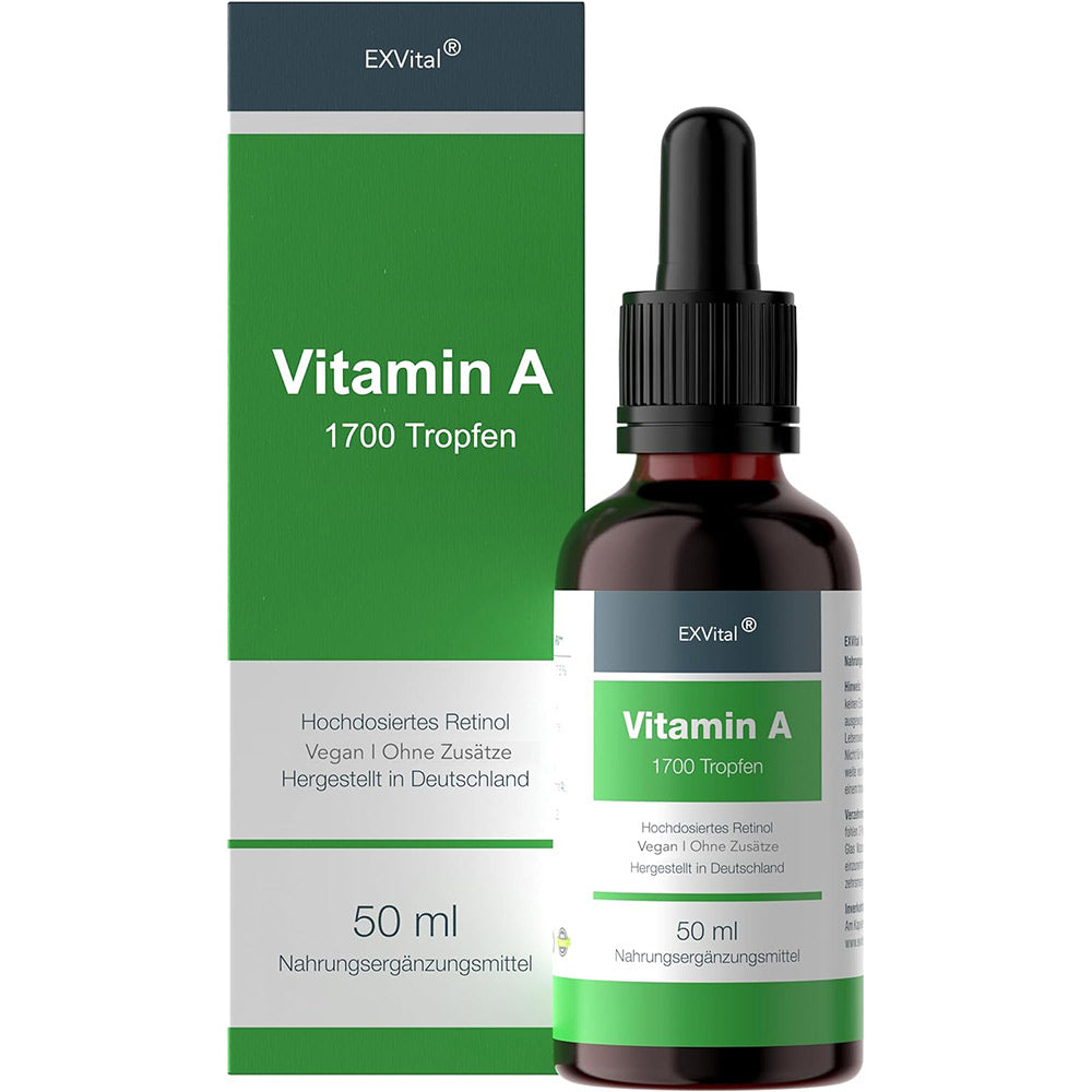 EXVital Essentials Vitamina A Gocce 50 ml Retinolo