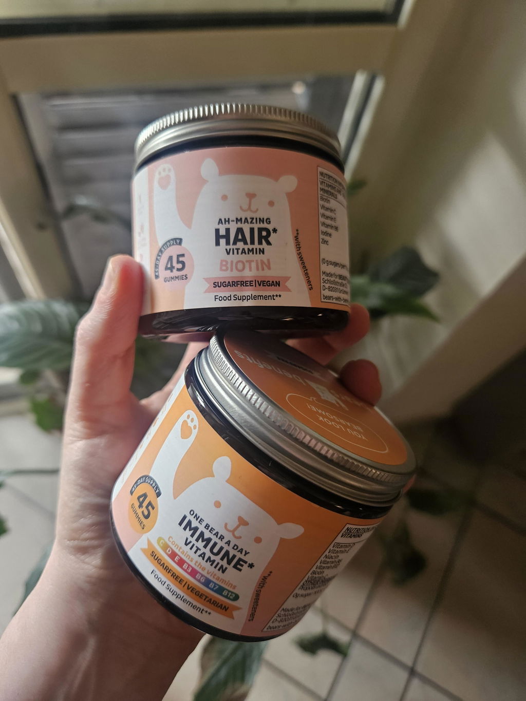 Beauty Bears Ah-Mazing Hair Biotina gommose 45 giorni zinco
