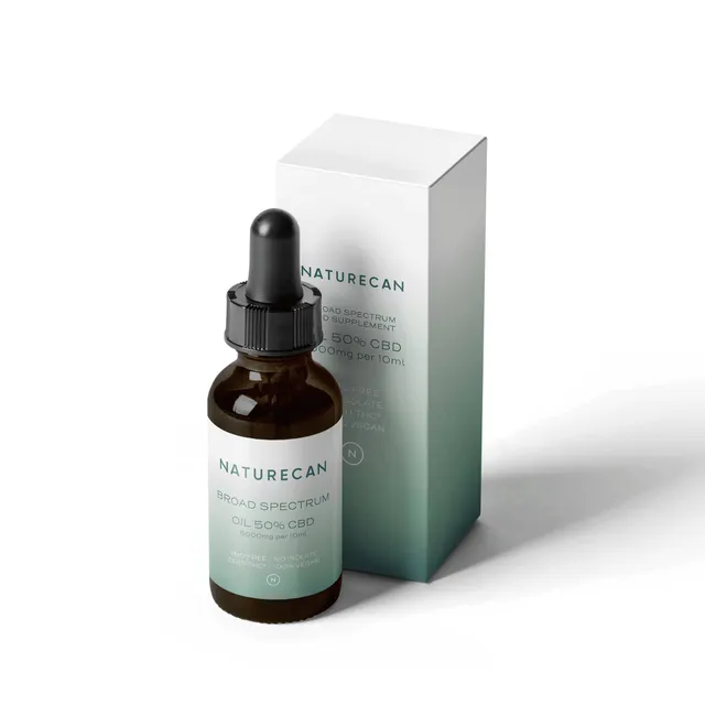 Naturecan CBD Oil Olio CBD 50% Broad Spectrum 10ml