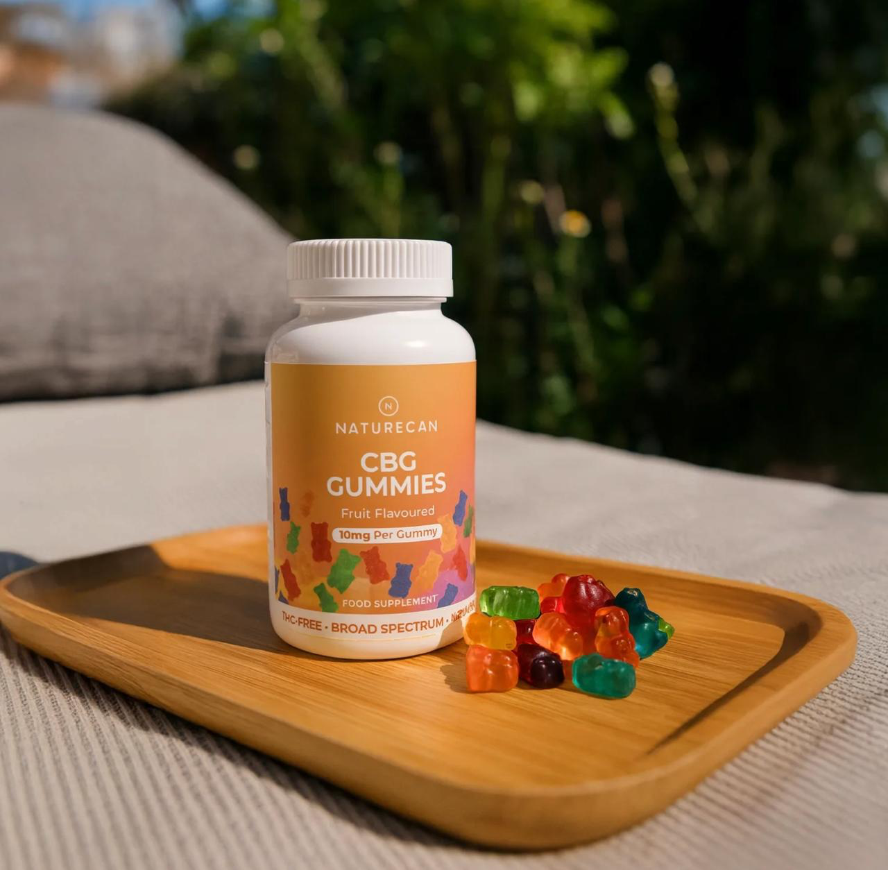 Naturecan CBG caramelle 60 pezzi 10 mg canapa broad spectrum