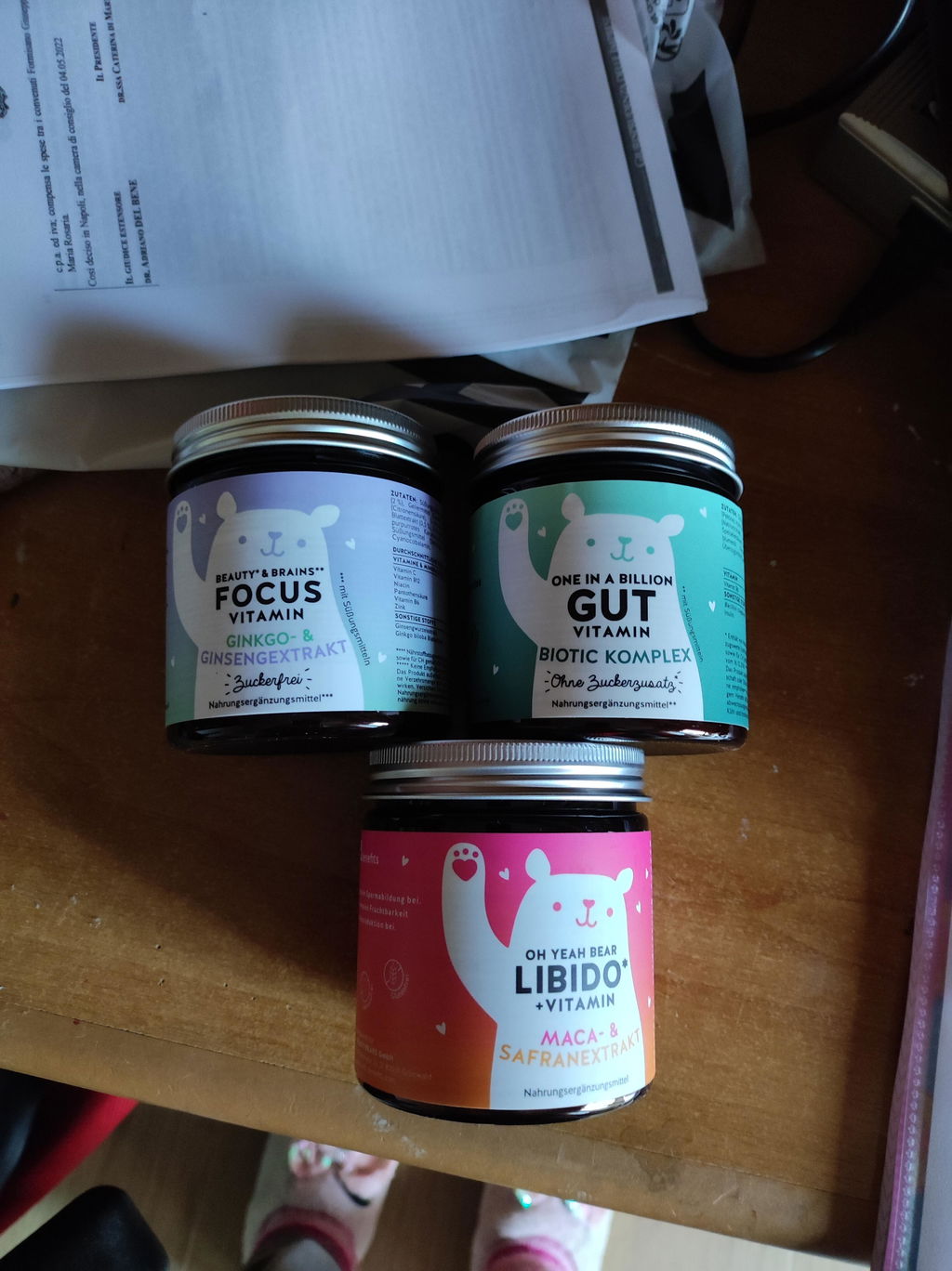 Beauty Bears Mind Fuel Brain Complex gommose 45 giorni focus