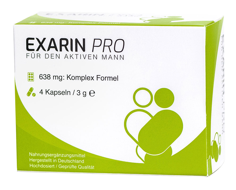 EXVital Exarin Pro 638mg integratore uomo capsule vegane