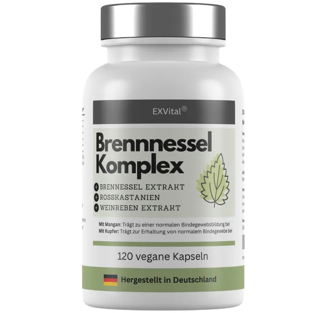 EXVital Frauengesundheit Brennnessel Komplex capsule 120 pz vite rossa