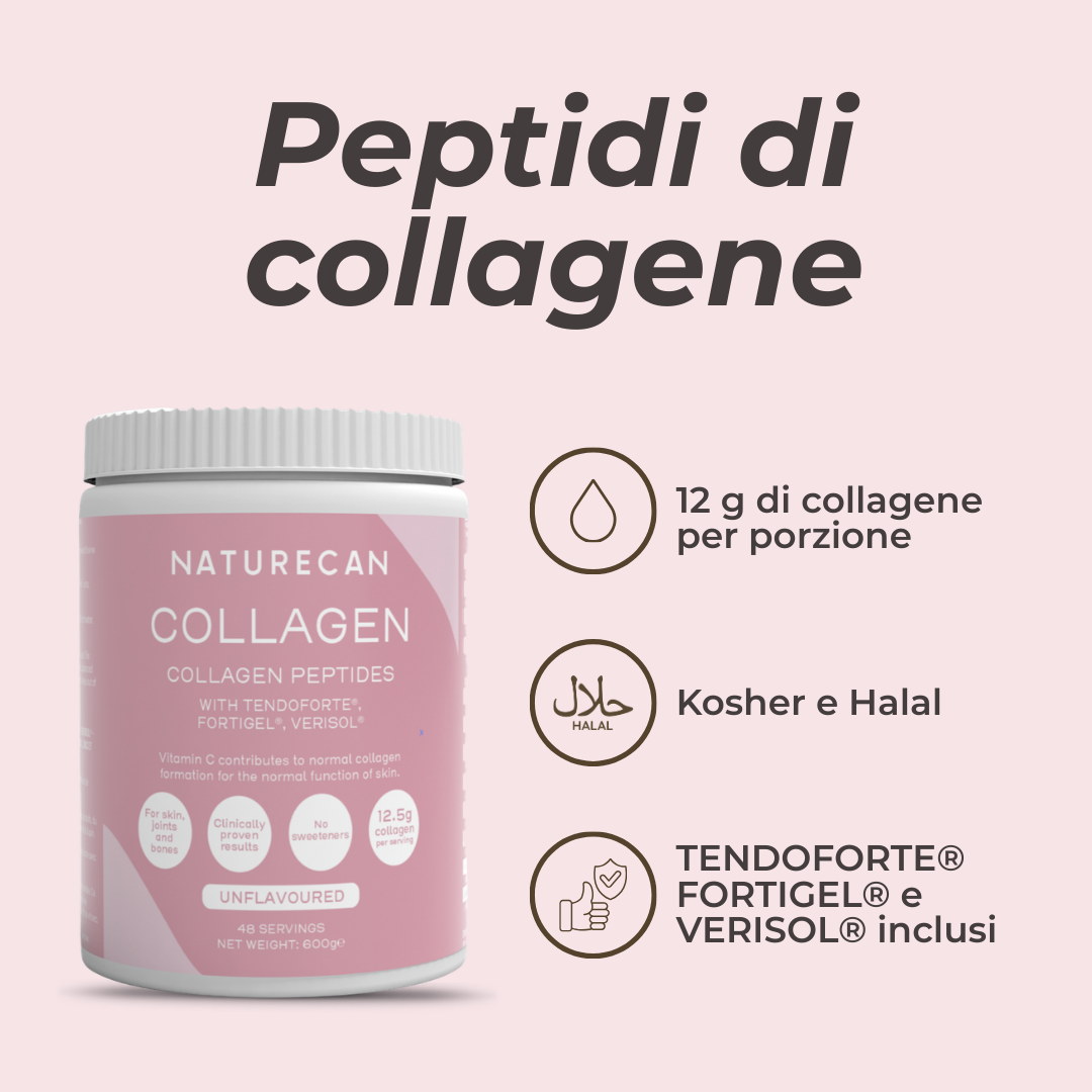 Naturecan Bundles Pacchetto Capelli Pelle Unghie Neutro Collagene