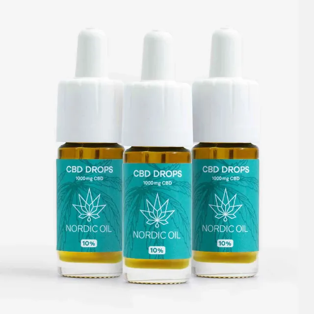 Nordic Oil CBD Oil Plus 3x2 Olio CBD 10% Plus tranquillità