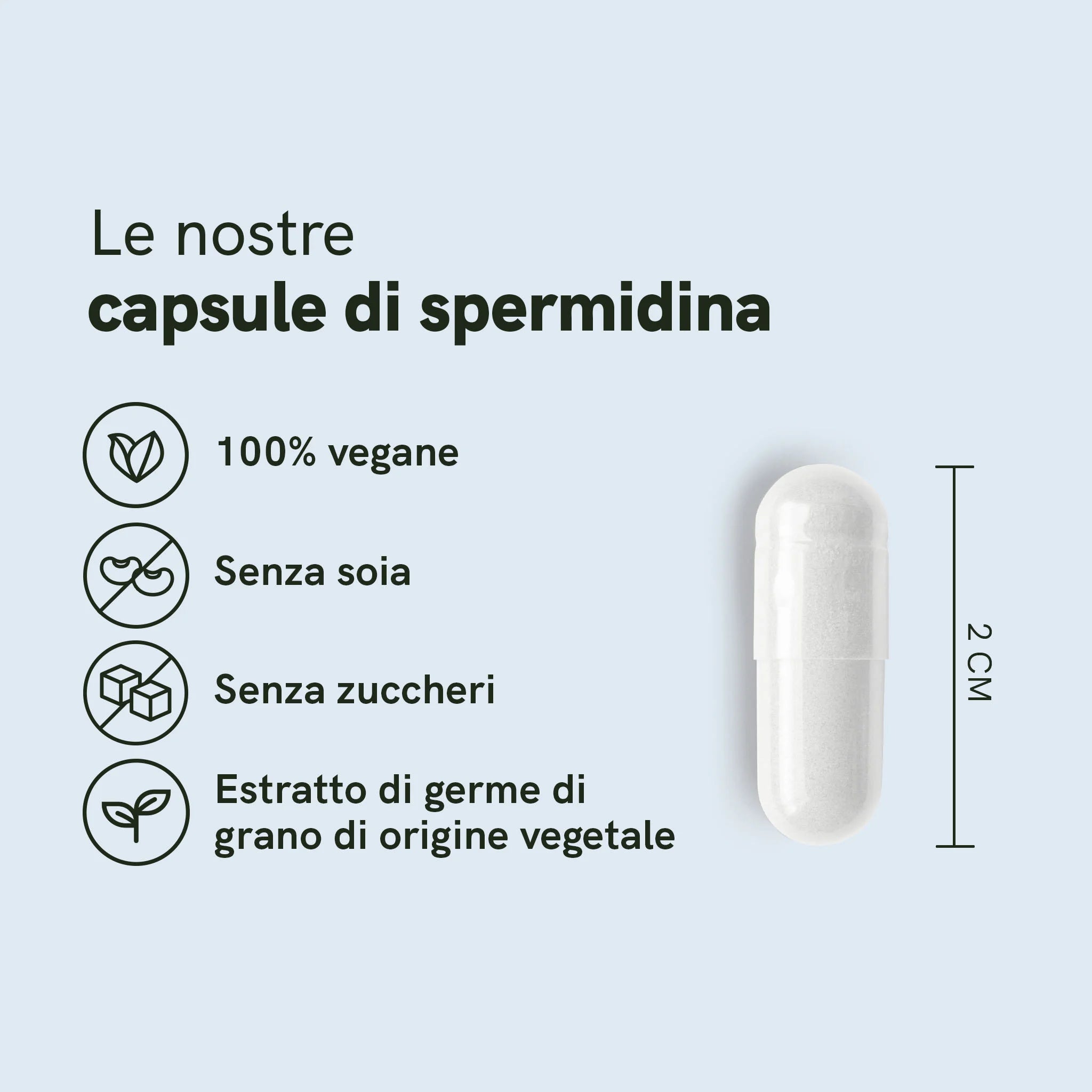 Nordic Oil Spermidina Capsule 120 Capsule Vegane Zinco