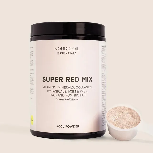 Nordic Oil Super Red Mix collagene vegano 30 porzioni