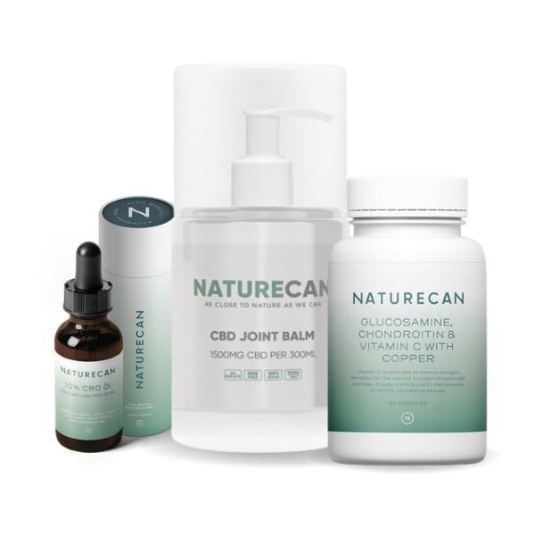 Naturecan Bundles Articolazioni CBD Olio 10% Balsamo Capsule