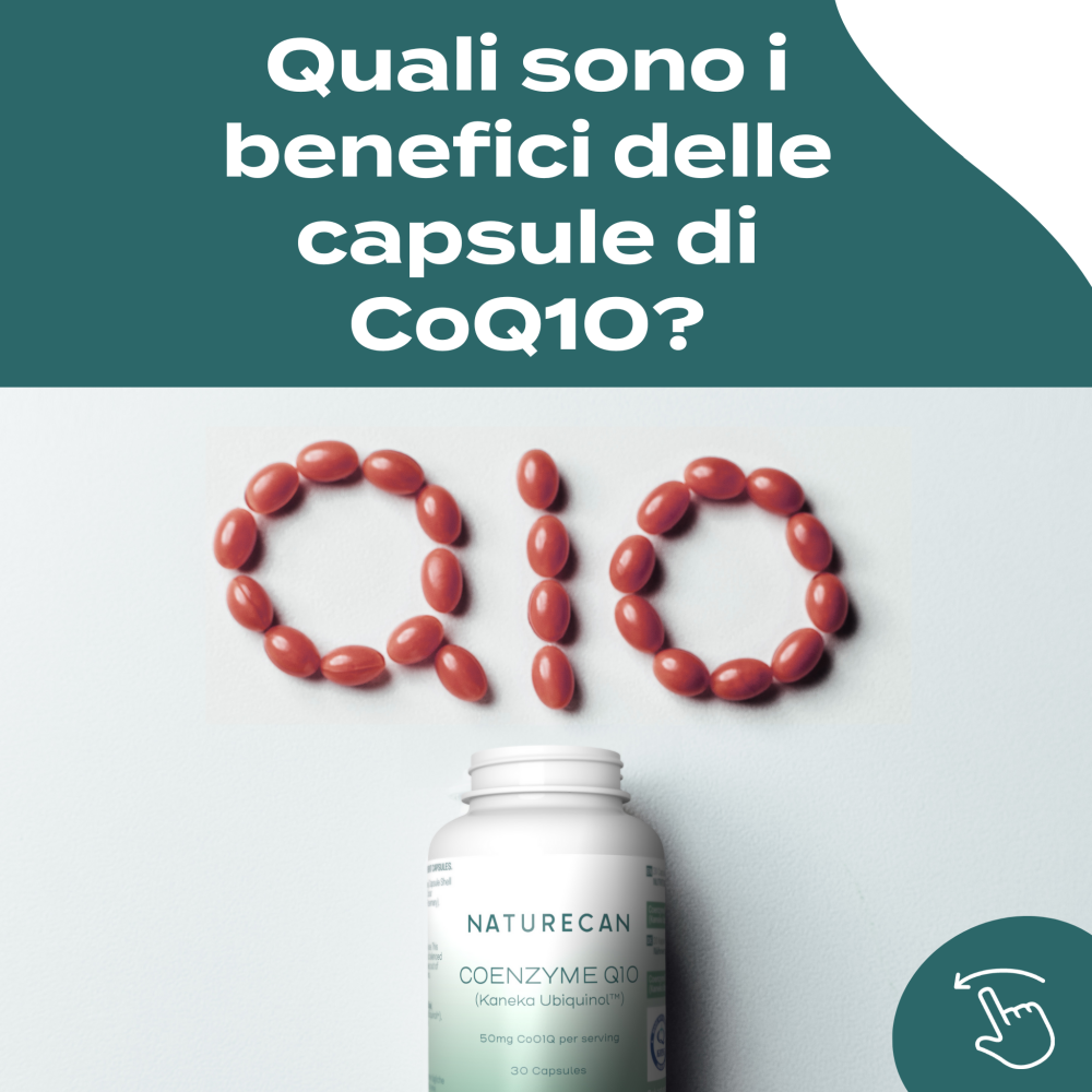 Naturecan Longevity Coenzima Q10 Capsule 60 cps 50mg Cuore