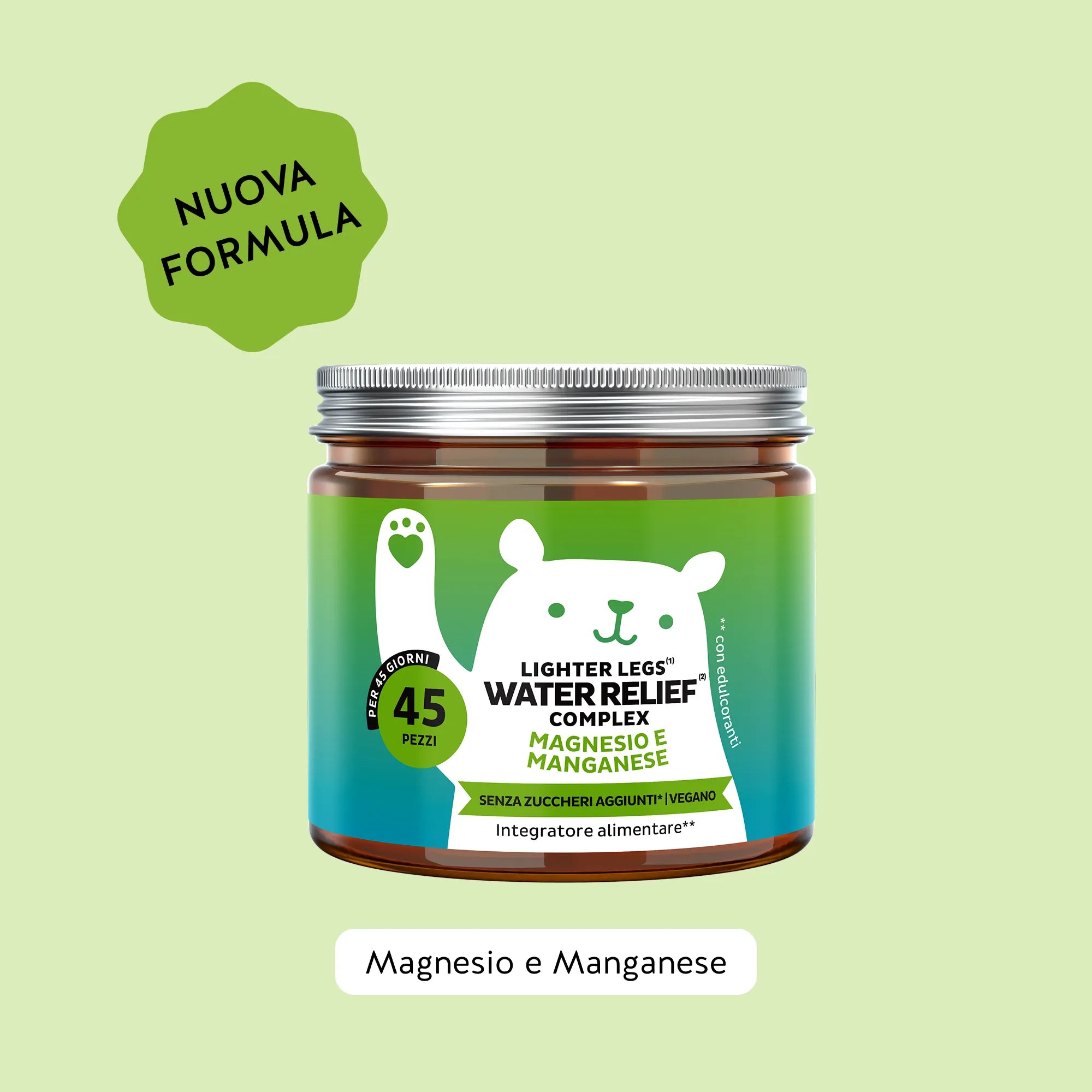 Beauty Bears Lighter Legs gommose 45 giorni ritenzione idrica