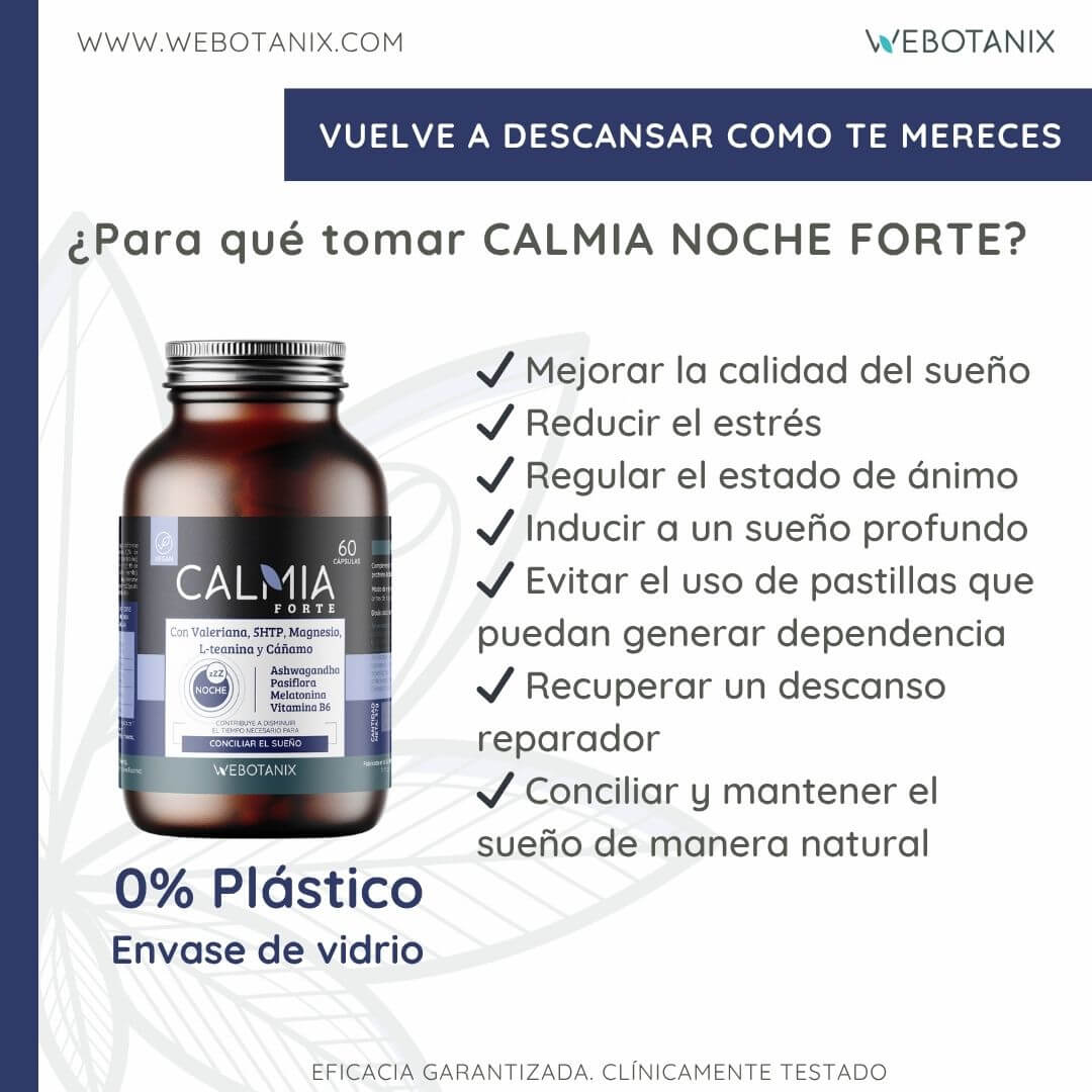 Webotanix Calmia Noche Forte 60 capsule sonno melatonina