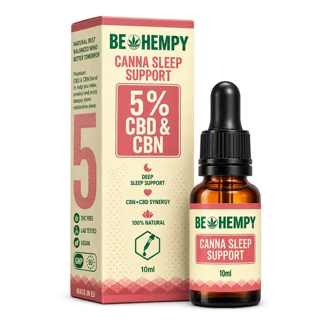 Behempy Canna Sleep Support olio CBD sonno
