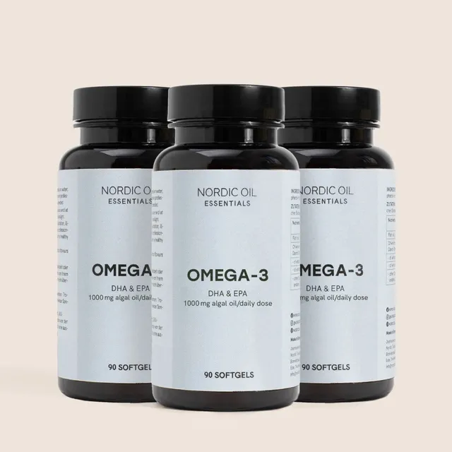 Nordic Oil Omega 3 capsule 270 pz olio di alghe DHA EPA