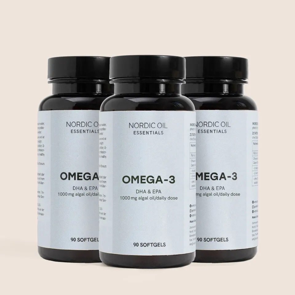 Nordic Oil Omega 3 capsule 270 pz olio di alghe DHA EPA