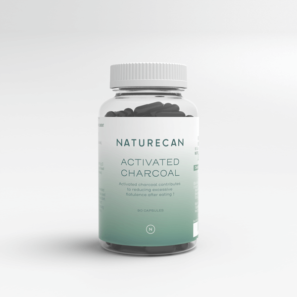 Naturecan Carbone Attivo Capsule 2 g Cocco Digestivo