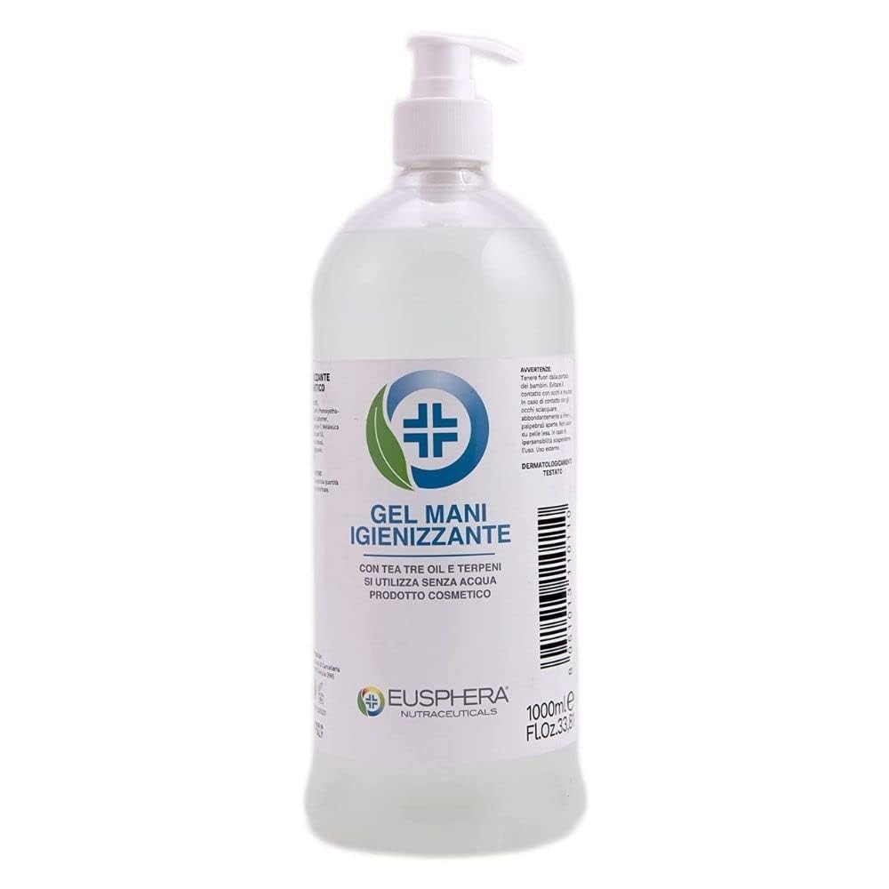 Eusphera Creme CBD gel mani igienizzante 2x1 L