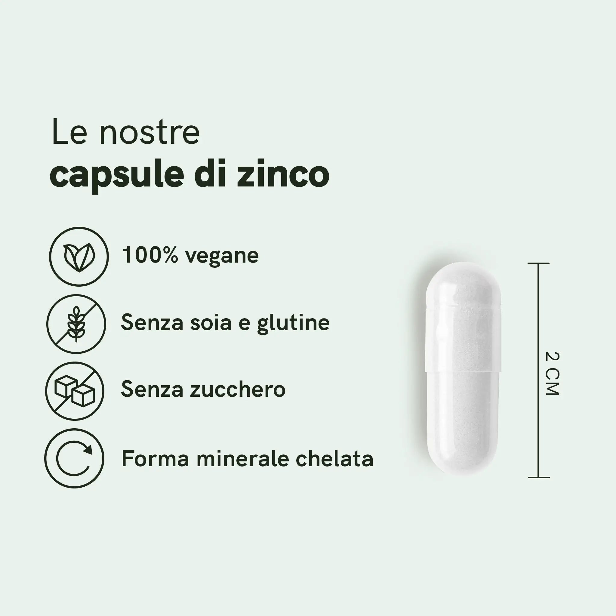 Nordic Oil CBD Capsules capsule di zinco vegane rame