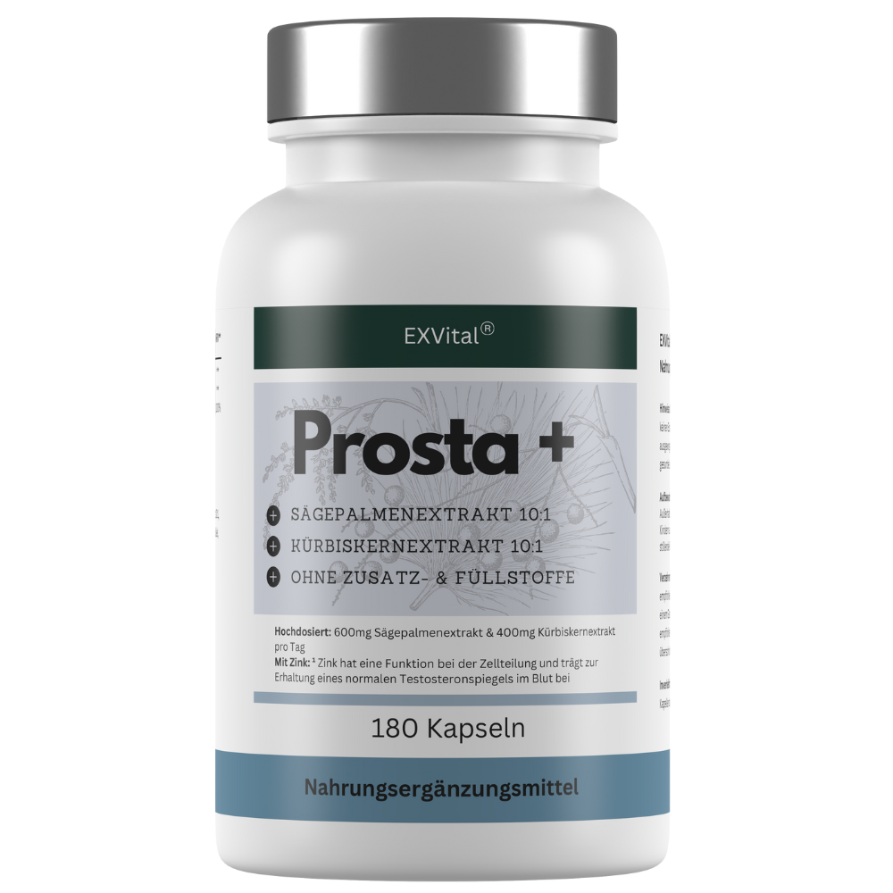 EXVital Männergesundheit Prosta+ capsule prostata 180 pezzi zinco