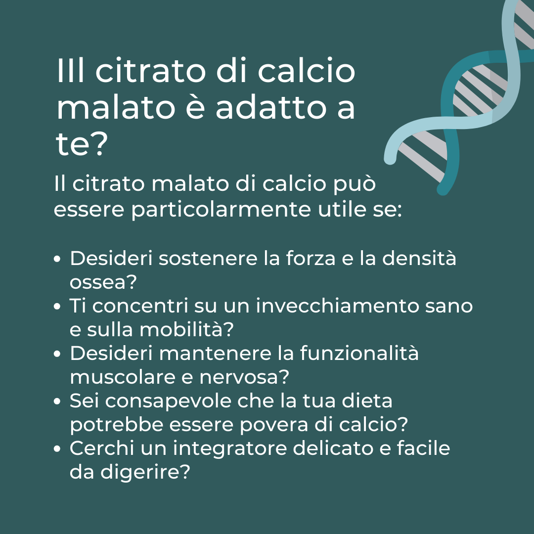 Naturecan Citrato di Calcio Malato 60 Capsule Integratore Ossa