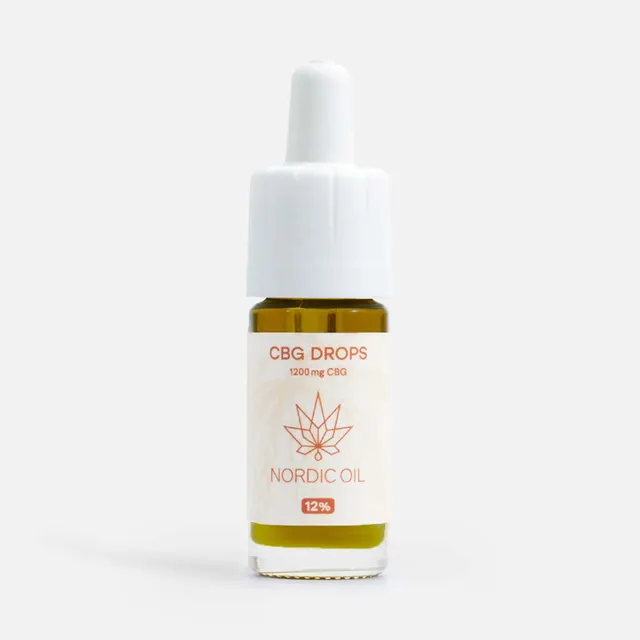 Nordic Oil CBG Oil olio CBG 12% 10ml 1200mg