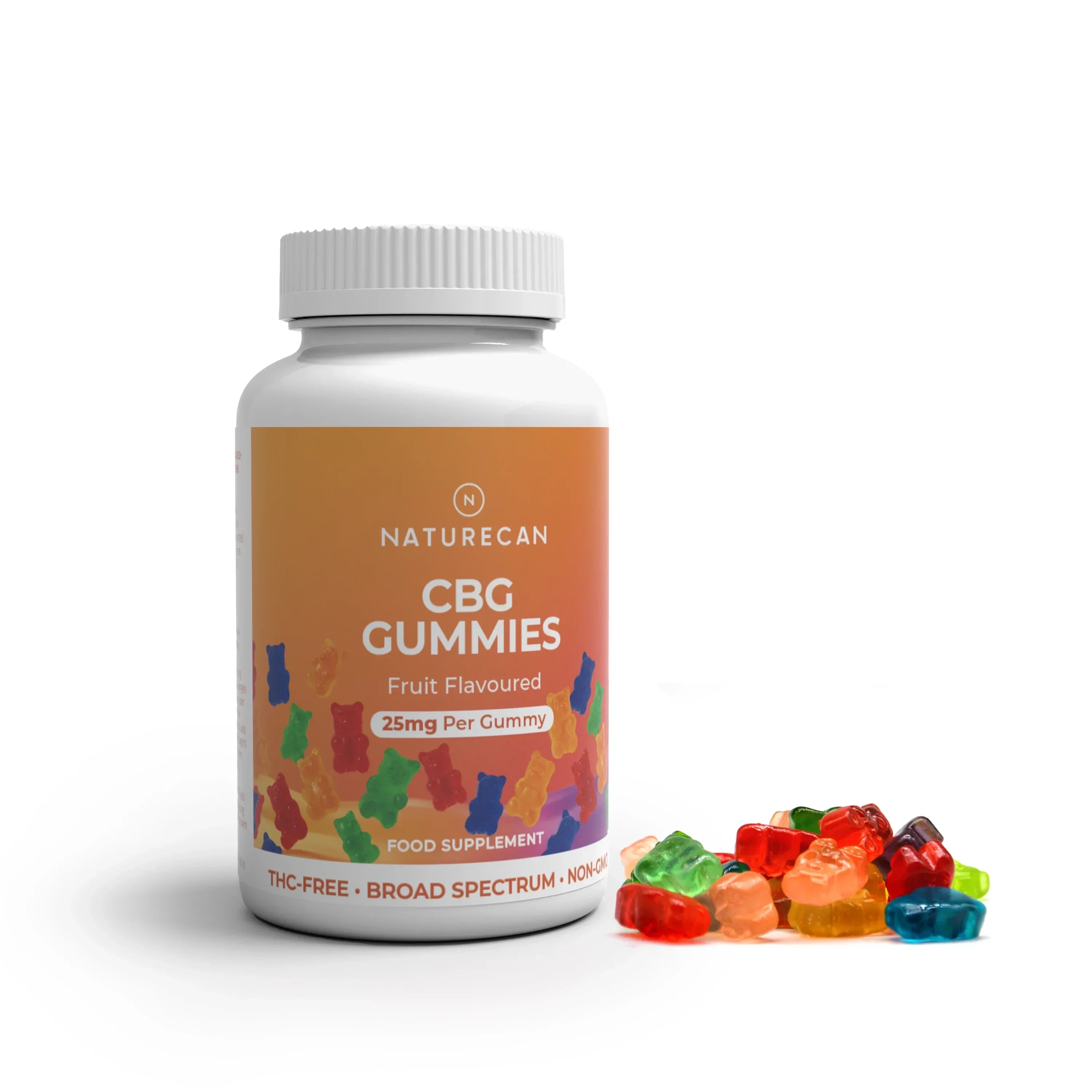 Naturecan CBG caramelle 60 pezzi 10 mg canapa broad spectrum