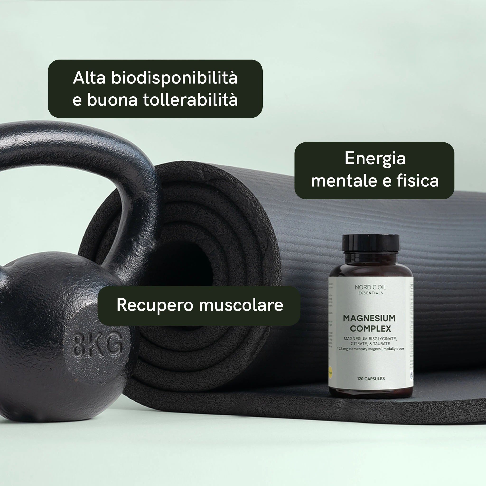 Nordic Oil Magnesio Complex Capsule ad Alta Biodisponibilità