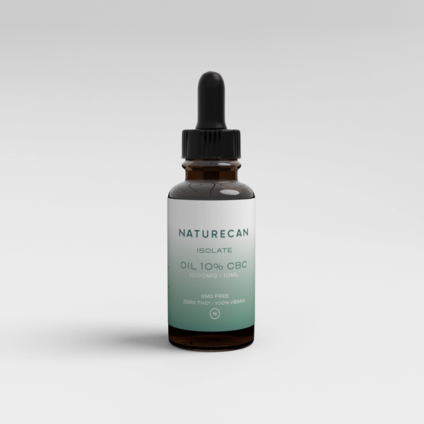 Naturecan CBC Olio CBC 10% 10 ml isolato THC zero