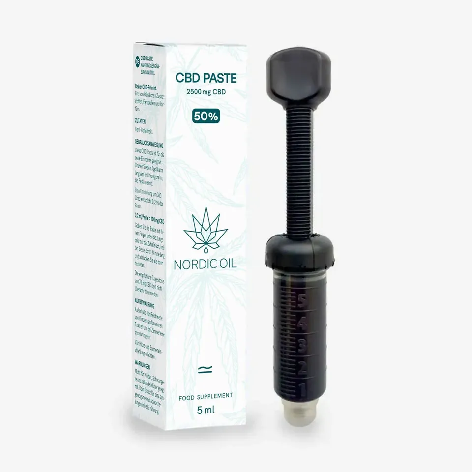 Nordic Oil Concentrates pasta CBD 50% 5ml macrodosaggio
