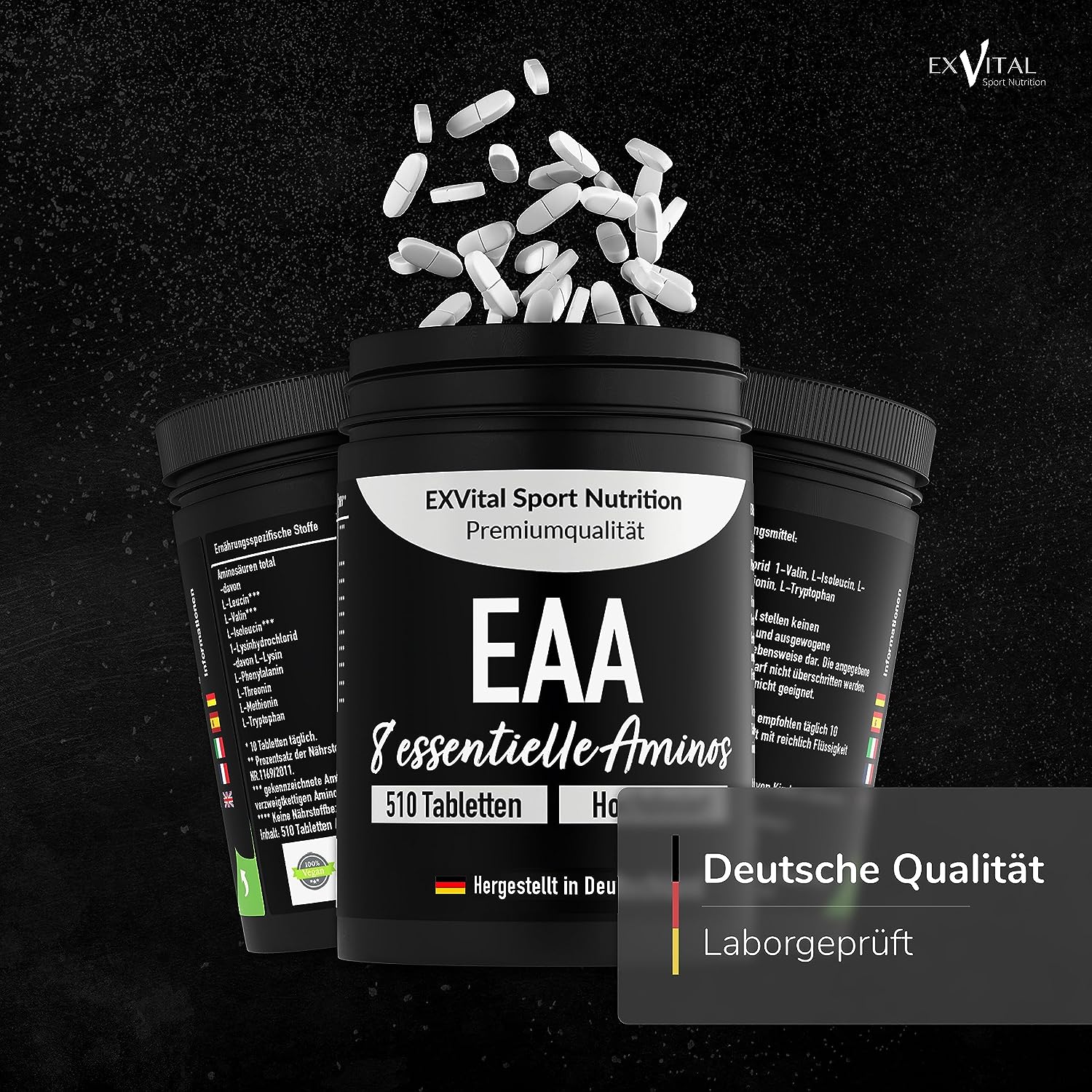 EXVital Sport EAA 1036 mg 510 Compresse neutre