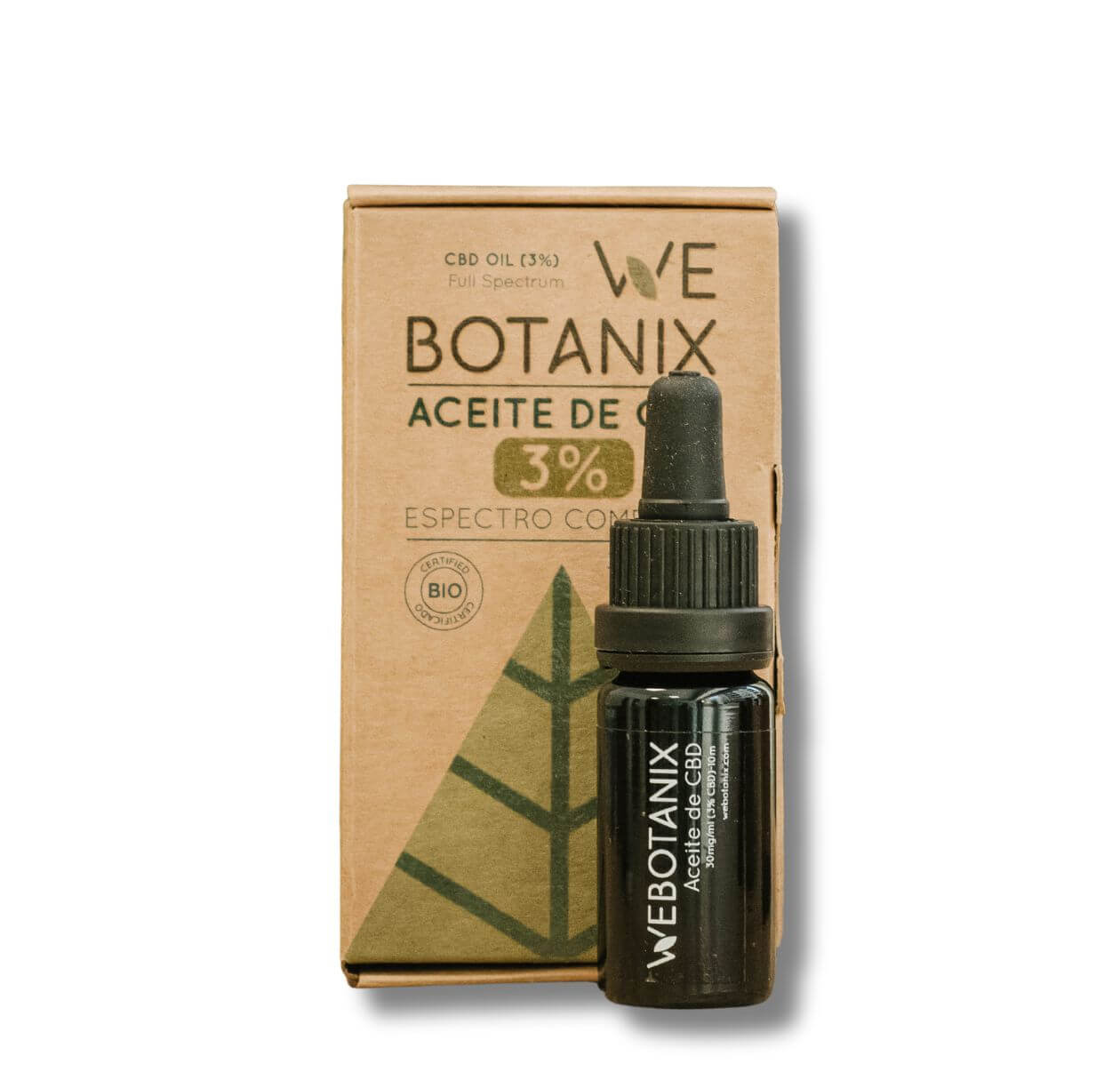 Webotanix Aceites CBD olio CBD 3% BIO 10ml limone