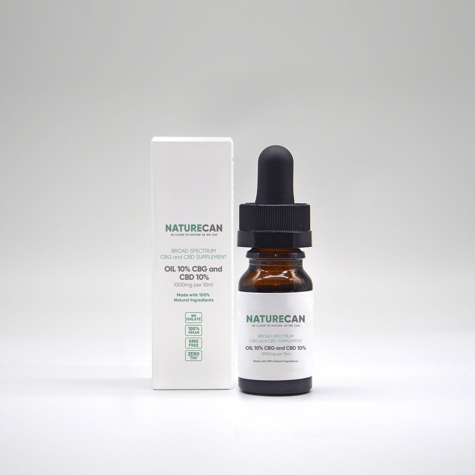 Naturecan CBG Products olio CBD CBG 20% THC 0%