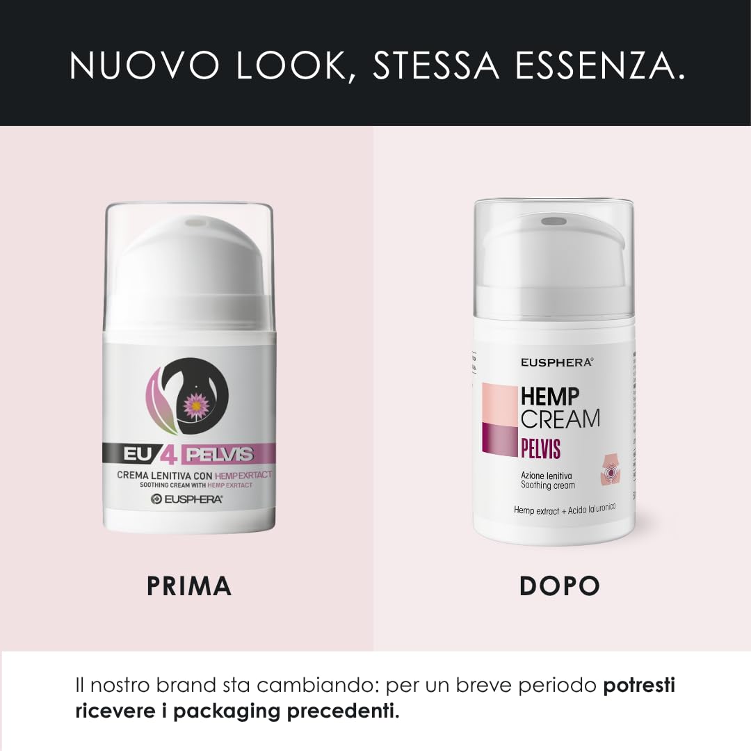 Eusphera Creme con CBD crema intima acido ialuronico