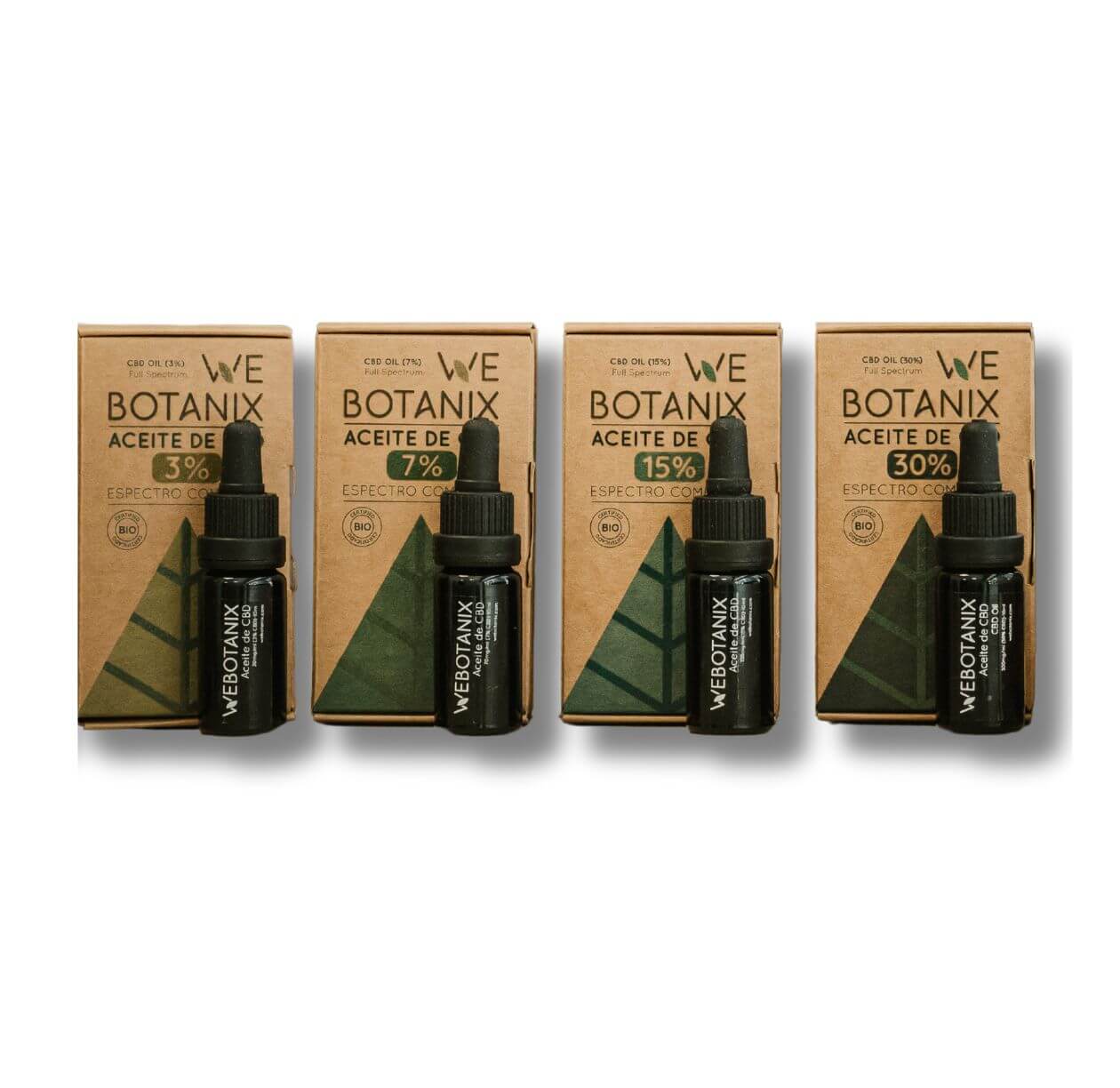 Webotanix Aceites CBD olio CBD 3% BIO 10ml limone