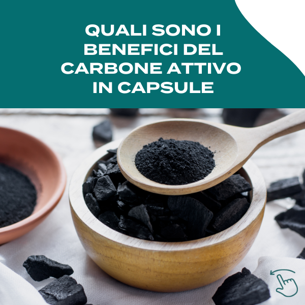 Naturecan Carbone Attivo Capsule 2 g Cocco Digestivo