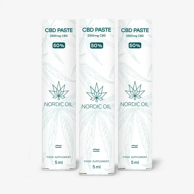 Nordic Oil Concentrates pasta CBD 50% 3x2 macrodosaggio