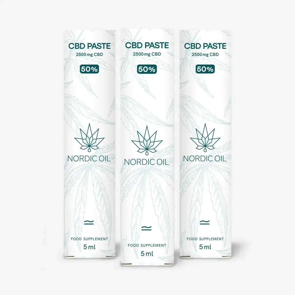 Nordic Oil Concentrates pasta CBD 50% 3x2 macrodosaggio