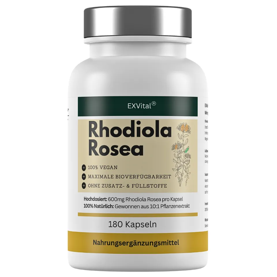EXVital Rhodiola Rosea 180 capsule 600 mg estratto 10:1