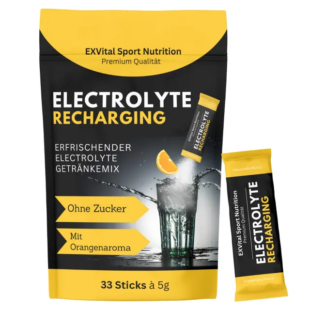 EXVital Sport Elettroliti Polvere 33 Stick Arancia