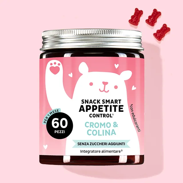 Beauty Bears Snack Smart Appetite orsetti 30 giorni mela cromo