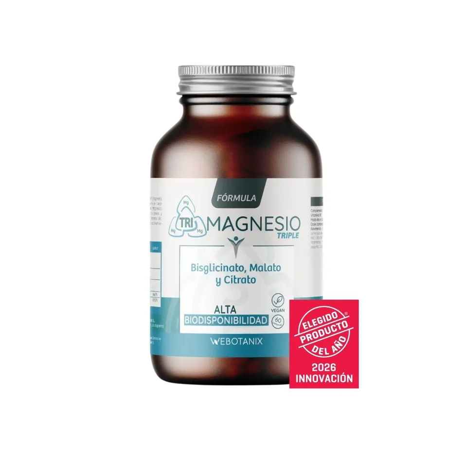 Webotanix Fórmula Triple Magnesio capsule 60 alta biodisponibilità
