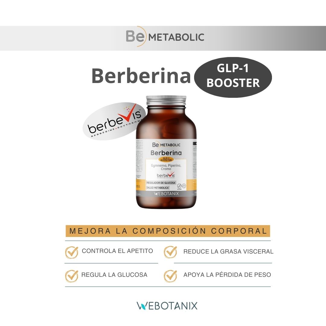 Webotanix Be Metabolic berberina 60 capsule metabolismo glucosio