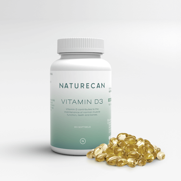Naturecan Vitamina D3 5000 UI softgel 60 immunitario