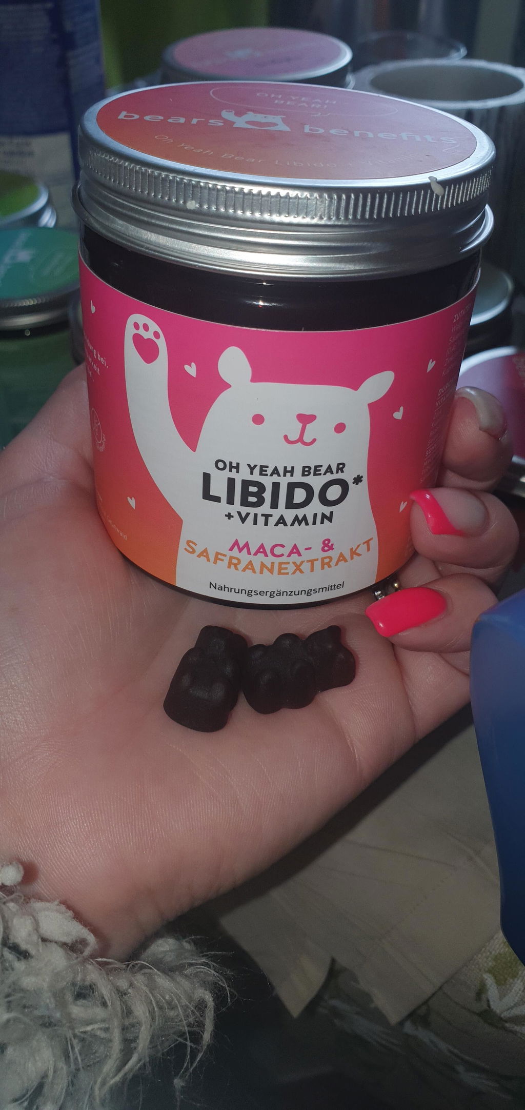 Beauty Bears Oh Yeah Bear Libido gommose 45 giorni arancia zinco