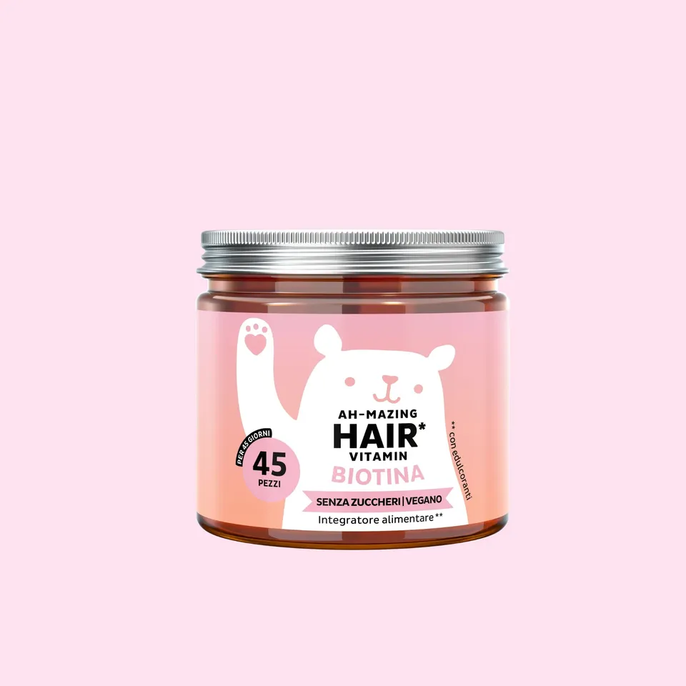 Beauty Bears Ah-Mazing Hair Biotina gommose 45 giorni zinco