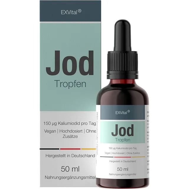 EXVital Essentials iodio gocce 150 mcg 50 ml