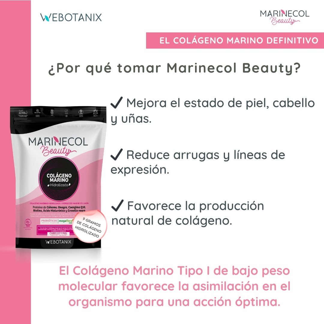 Webotanix Marinecol Beauty collagene marino 250 g pelle